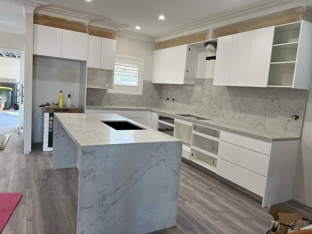 Kitchen, Bathroom & Laundry.